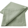 Motovexa Washed Cotton Rectangular Tablecloth 140 x 220 cm Sage - Product view